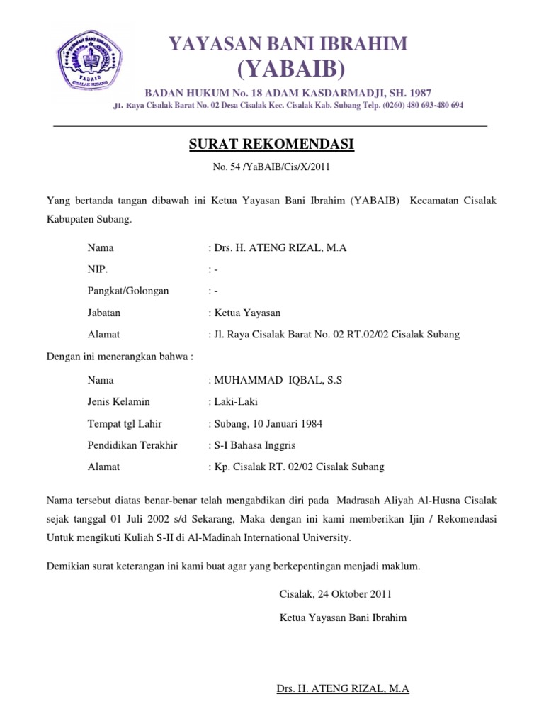 Contoh surat pernyataan ketua yayasan Admin blog Kumpulan Surat Penting 2019 juga mengumpulkan gambar-gambar lainnya terkait contoh surat tanggapan hasil pemeriksaan inspektorat dibawah ini.