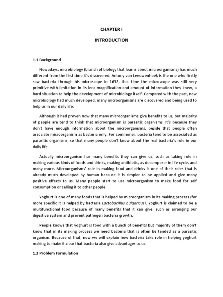 Biology Report Yoghurt PDF Yogurt Probiotic