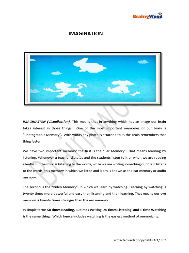 Enhancing Memory Through Visualization Techniques | PDF