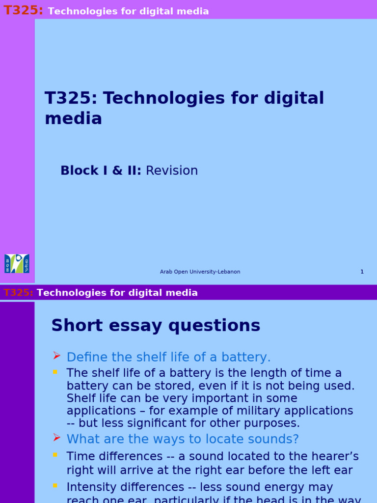 Digital Media Technology Overview | PDF | Data Compression | Code