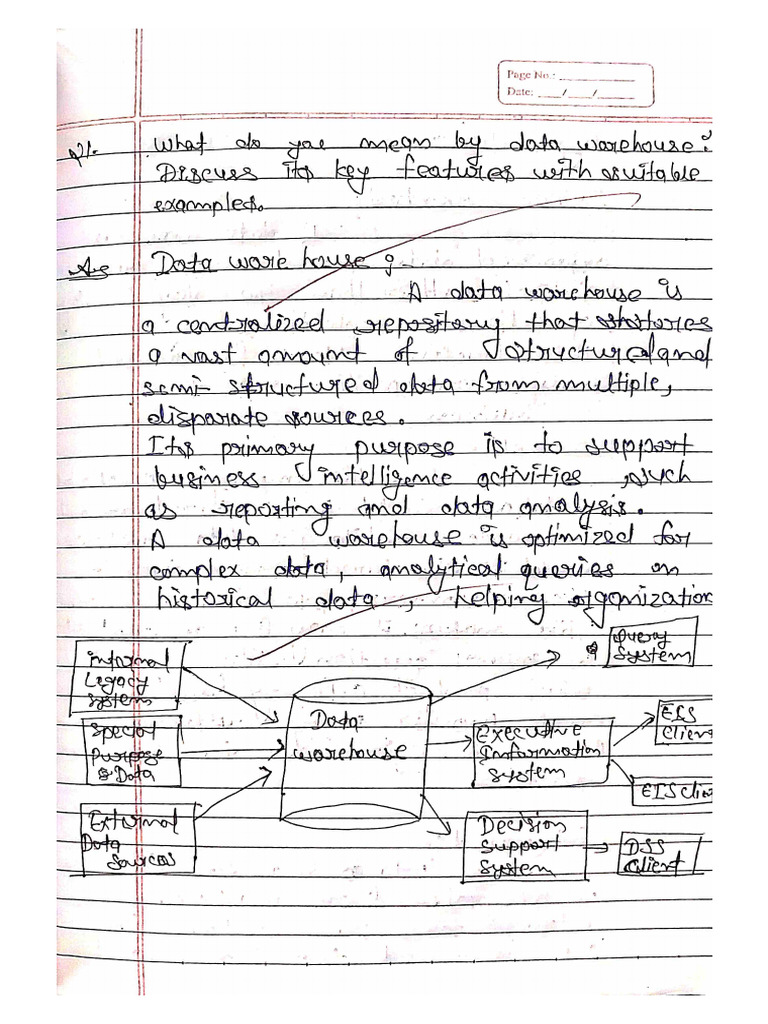 Assignment - DWM - Unit 1 To 3 | PDF