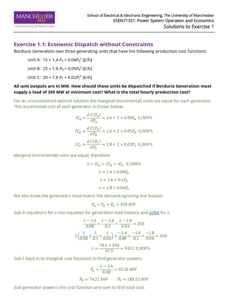 EPSE 4 Exercise Section 1 S v1 | PDF | Mathematical Analysis | Applied ...