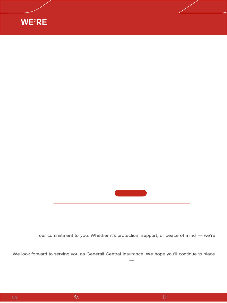 Generali Central Insurance Transition Update | PDF | Indemnity | Insurance
