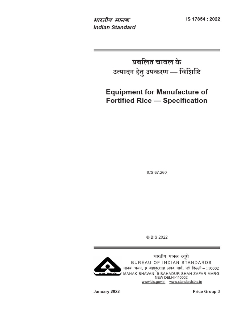 IS+17854 | PDF | Blender