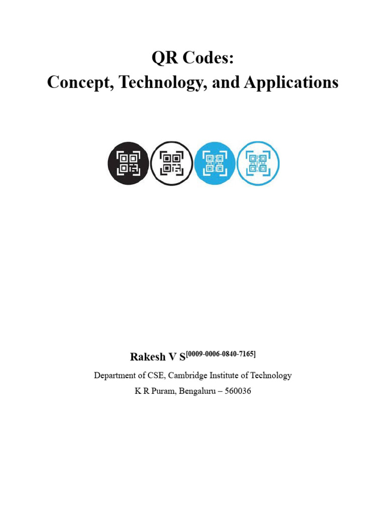 Understanding QR Codes: Tech & Uses | PDF | Qr Code | Code