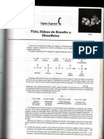 Cap.19 - Tópico C - Tióis, Ilídeos de Enxofre e Dissulfetos