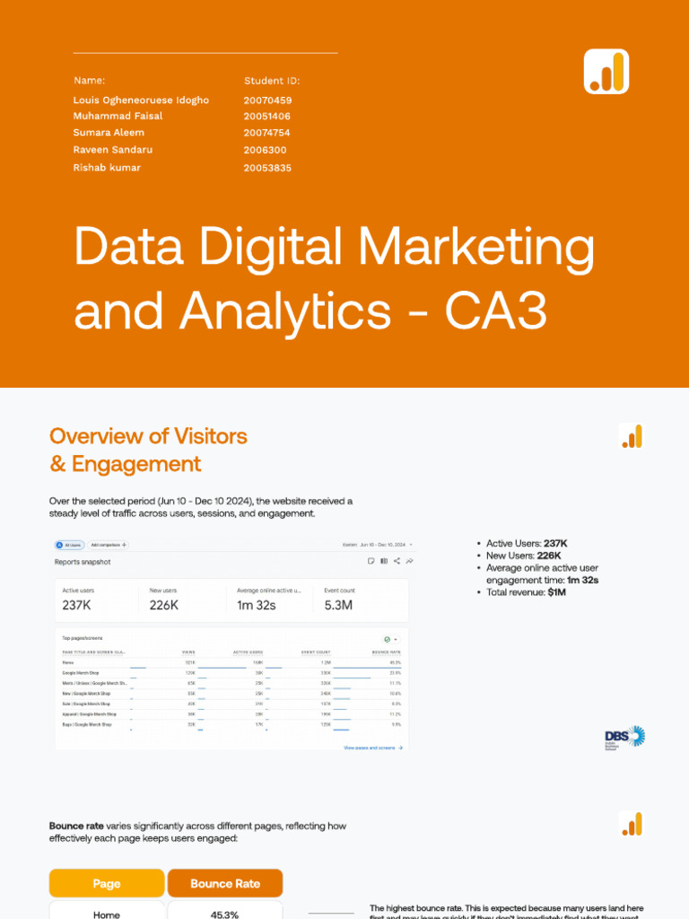 Website Traffic and Engagement Analysis | PDF | Websites | Mobile App