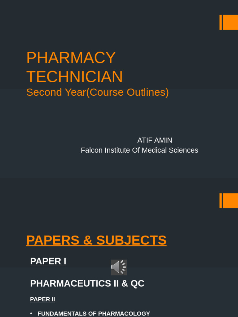 Pharmacy Technician 1 | PDF