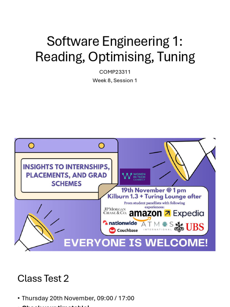 Software Optimization Techniques Guide | PDF | Program Optimization ...