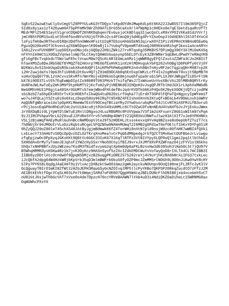 Encrypted Data String Analysis | PDF