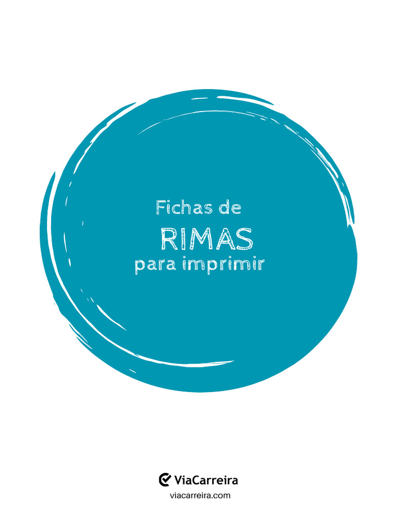 Fichas de Rimas para Imprimir | PDF