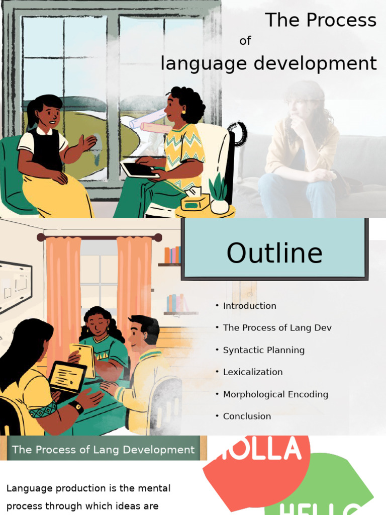 Stages of Language Development Process | PDF | Speech | Word