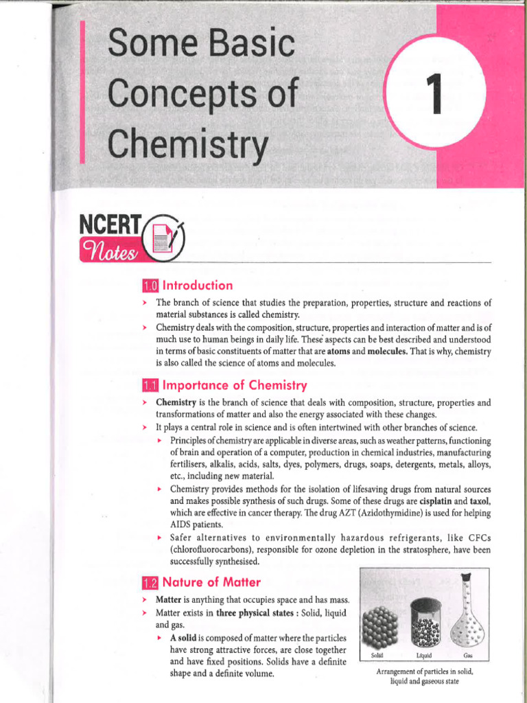 1) Some Basic Concepts | PDF