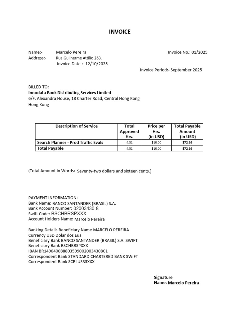 Invoice Ibdsl Meppd | PDF