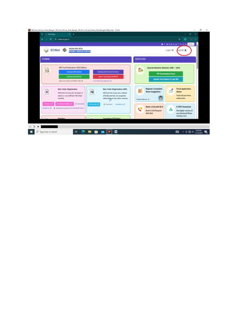 Online Form Fillup | PDF