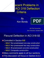 Applying ACI 318 Deflection Criteria to Two-Way Concrete Slabs