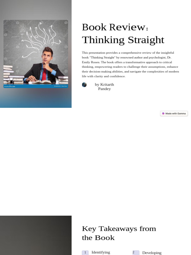 Critical Thinking Insights from 