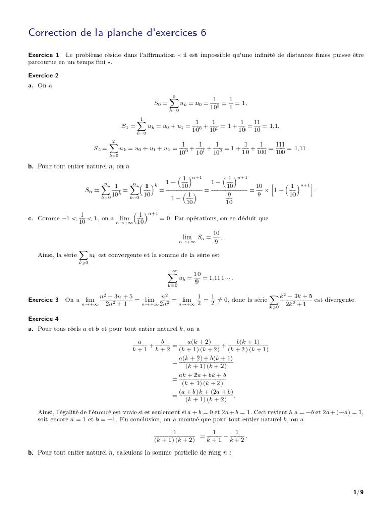Correction Series | PDF