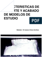 Recorte y Acabado de Modelos de Estudio.