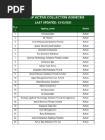 Debt Collection Agencies in India List | PDF
