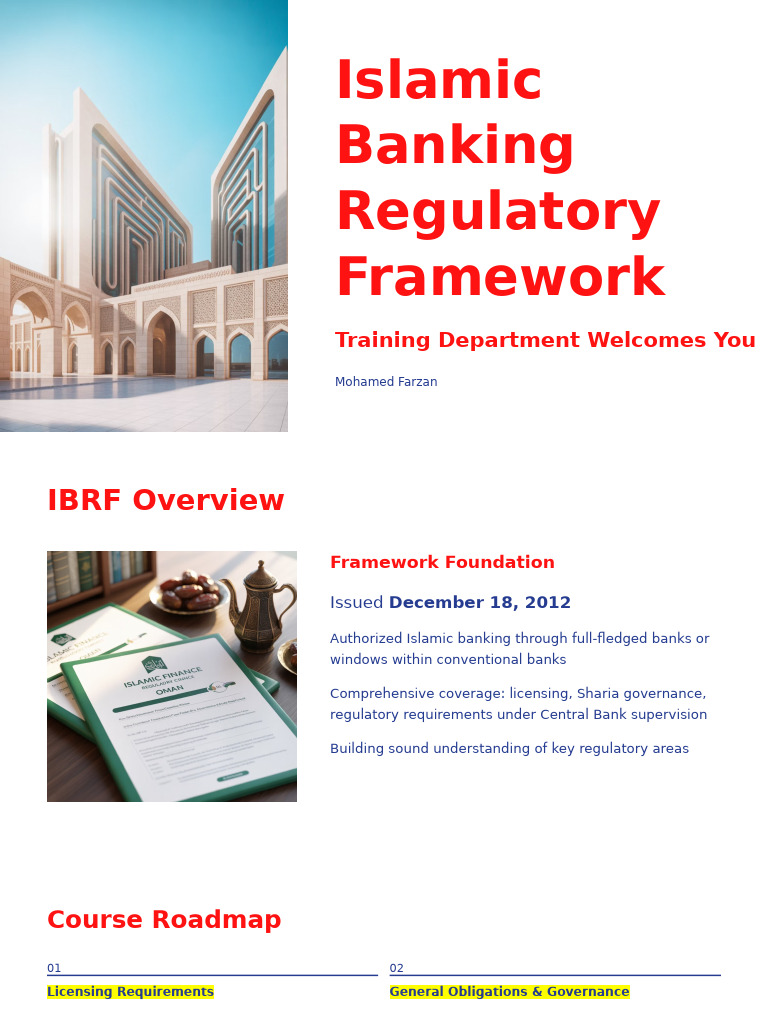 Islamic Banking Regulatory Framework Guide | PDF | Market Liquidity ...