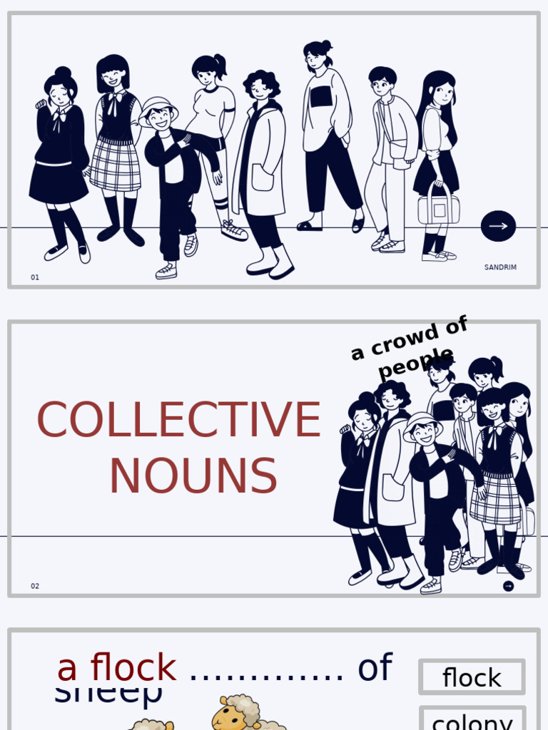 Collective Nouns for Animals and Groups | PDF | Herd | Biology