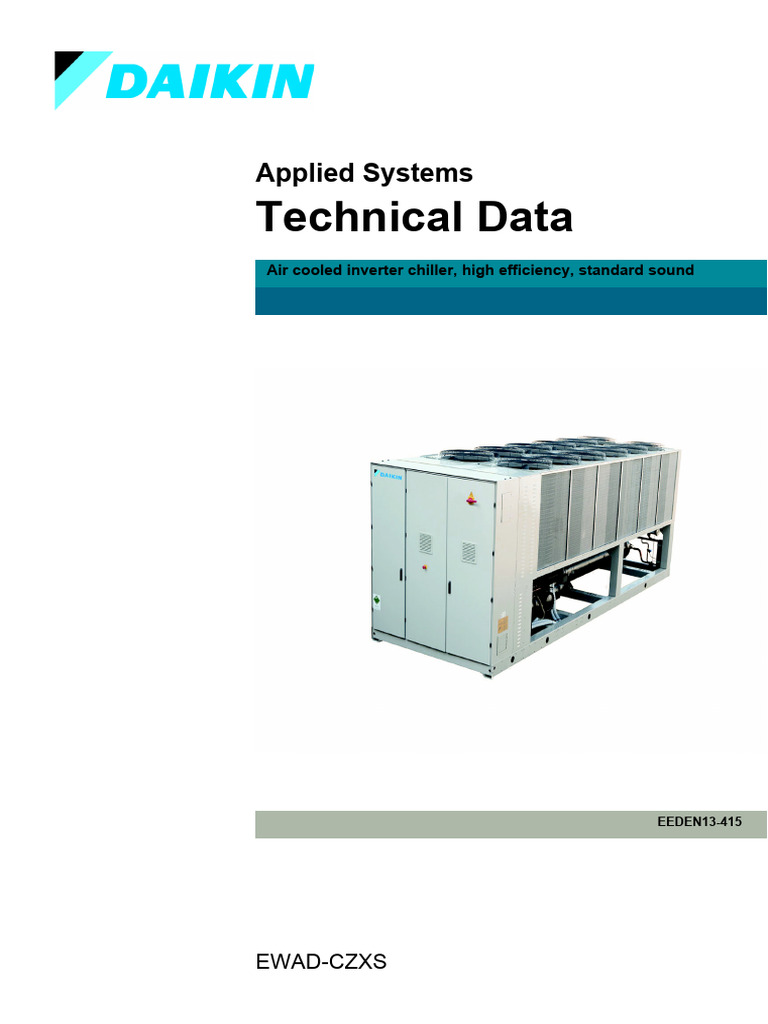 DB_EWAD-CZXS_2013 | PDF | Air Conditioning | Heat Exchanger
