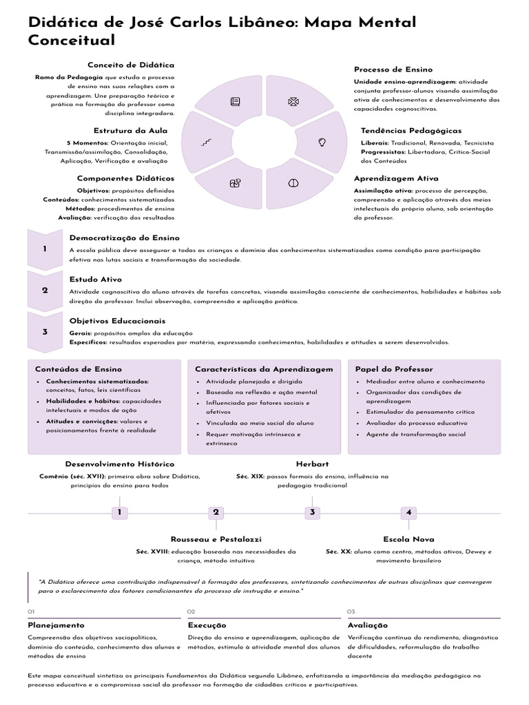 Fundamentos da Didática de Libâneo | PDF | Pedagogia | Aprendizado