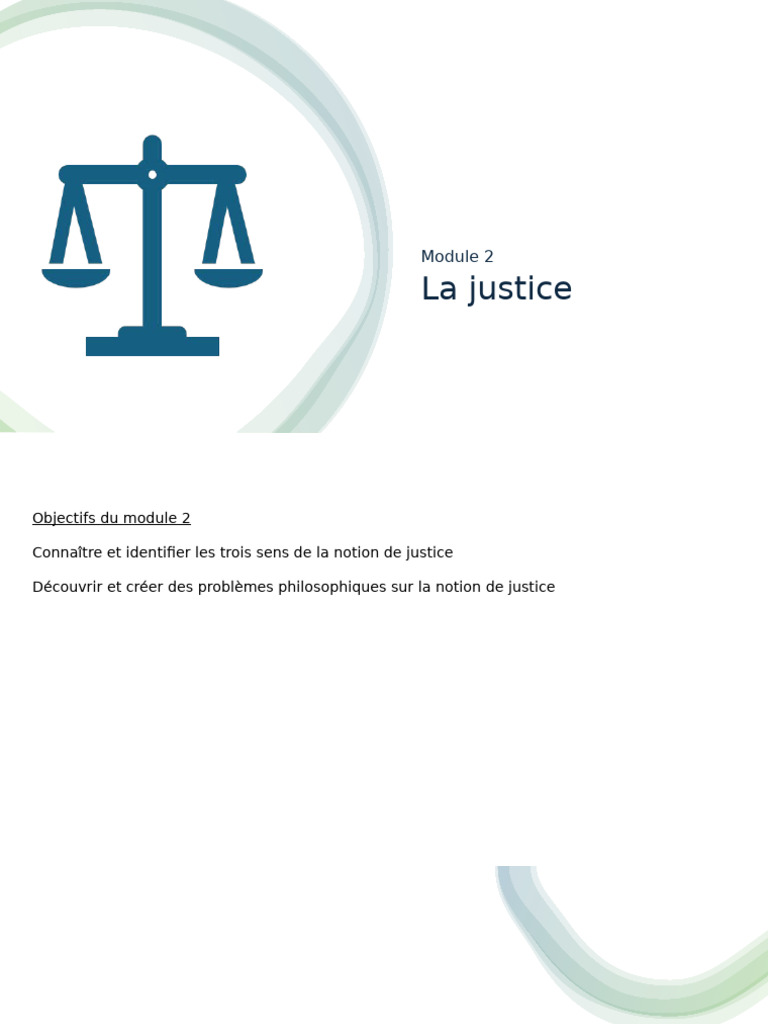 Comprendre la notion de justice | PDF | Justice | Crime et violence