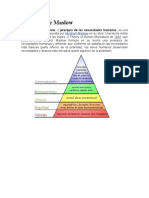 Pirámide de Maslow