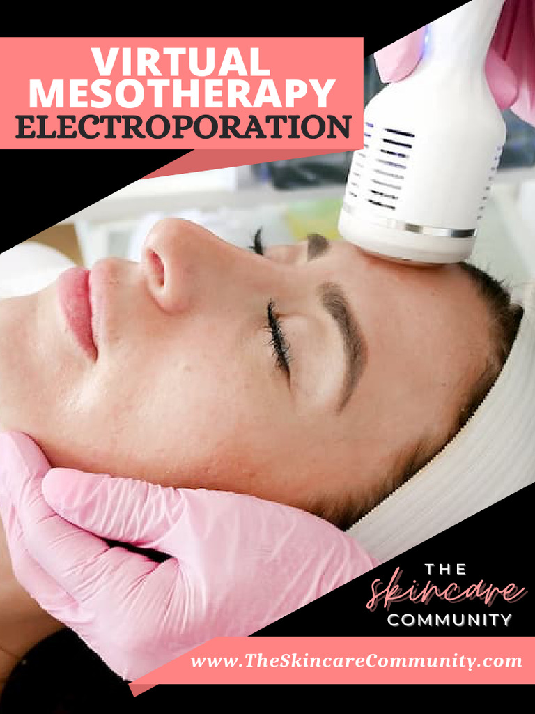 Electroporation: Virtual Mesotherapy | PDF | Skin Care | Skin