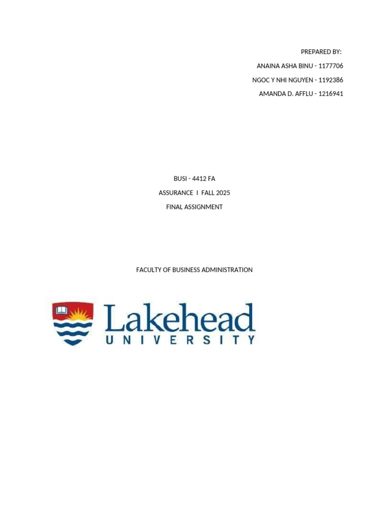 Final Assignment - Outline Template | PDF | Valuation (Finance) | Risk