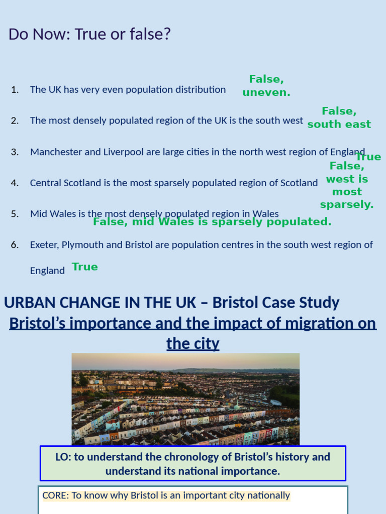 Bristol's Urban Change and Migration Insights | PDF | Bristol | Human ...