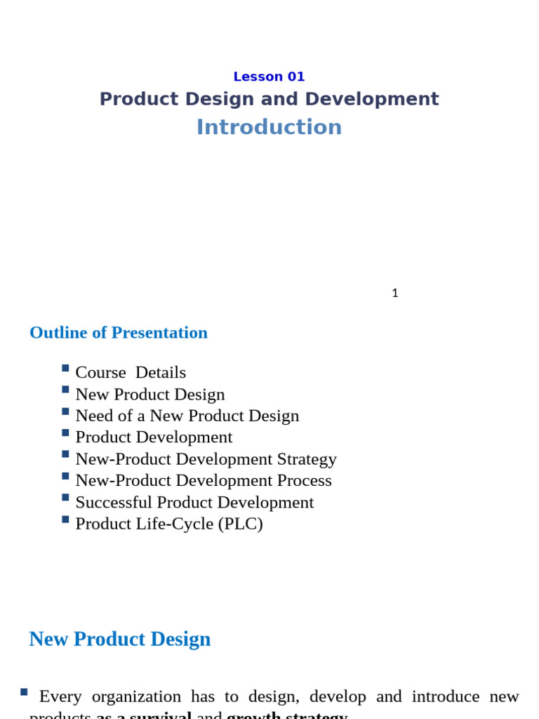 New Product Design & Development Guide | PDF | Marketing | Product ...