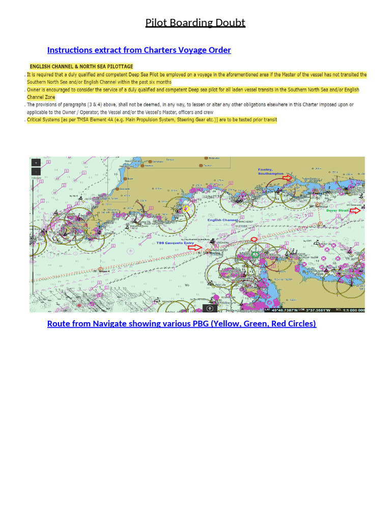 Pilot Boarding Doubt | PDF