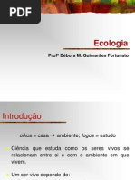1. Ecologia - Conceitos Básicos