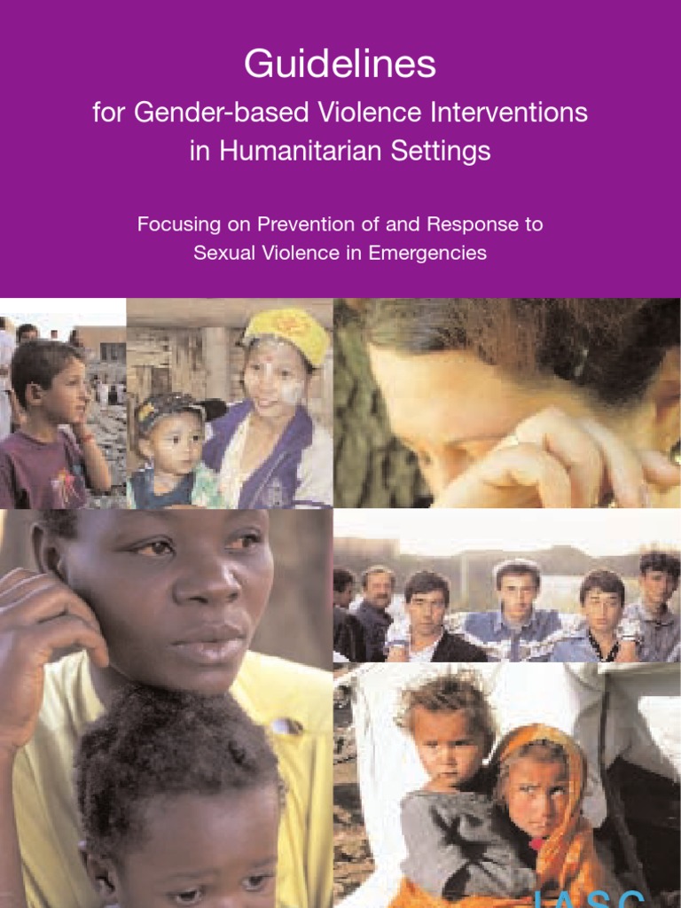 Guidelines For Gender-Based Violence Interventions | PDF | Sexual ...