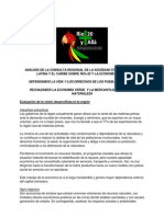 Analisis de Consulta Regional 7JUN Rio+20 Y MAS ALLA