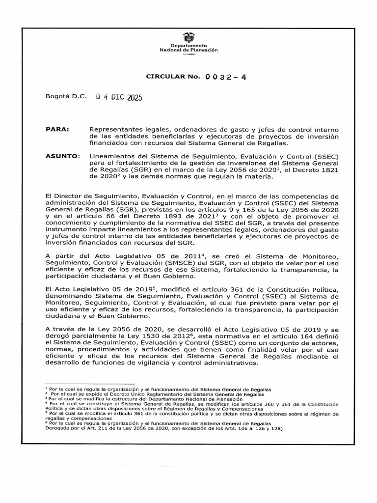 Circular 0032 4 2025 12 04 | PDF