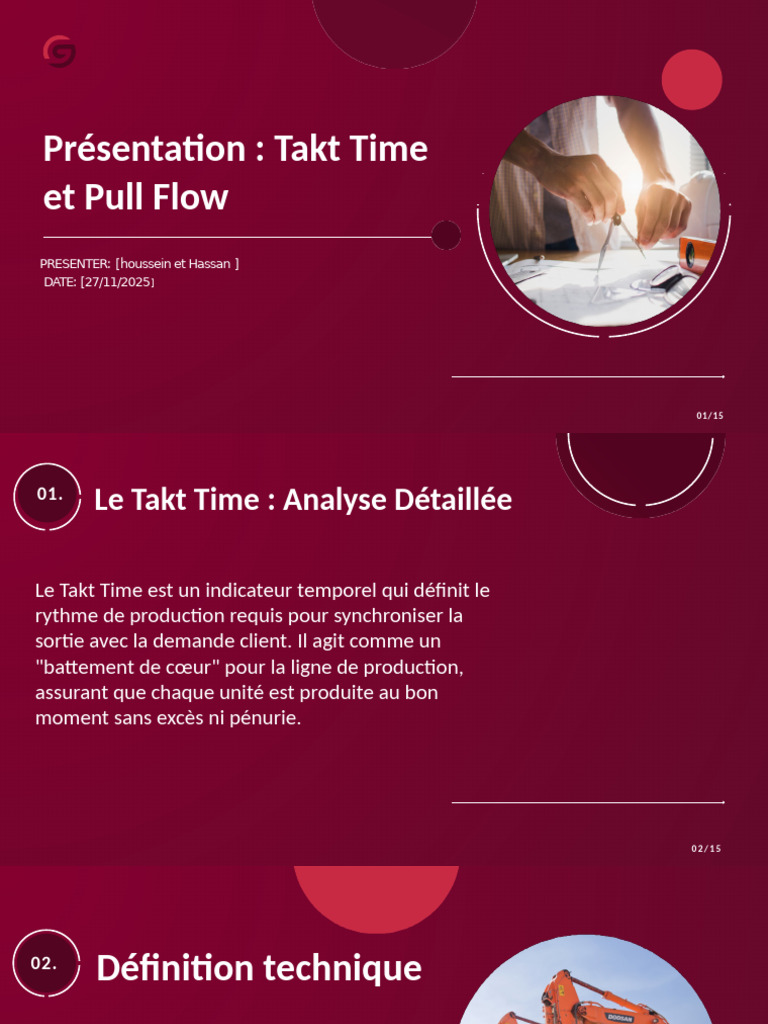 Takt Time et Pull Flow en Lean Manufacturing | PDF | Lean (production ...