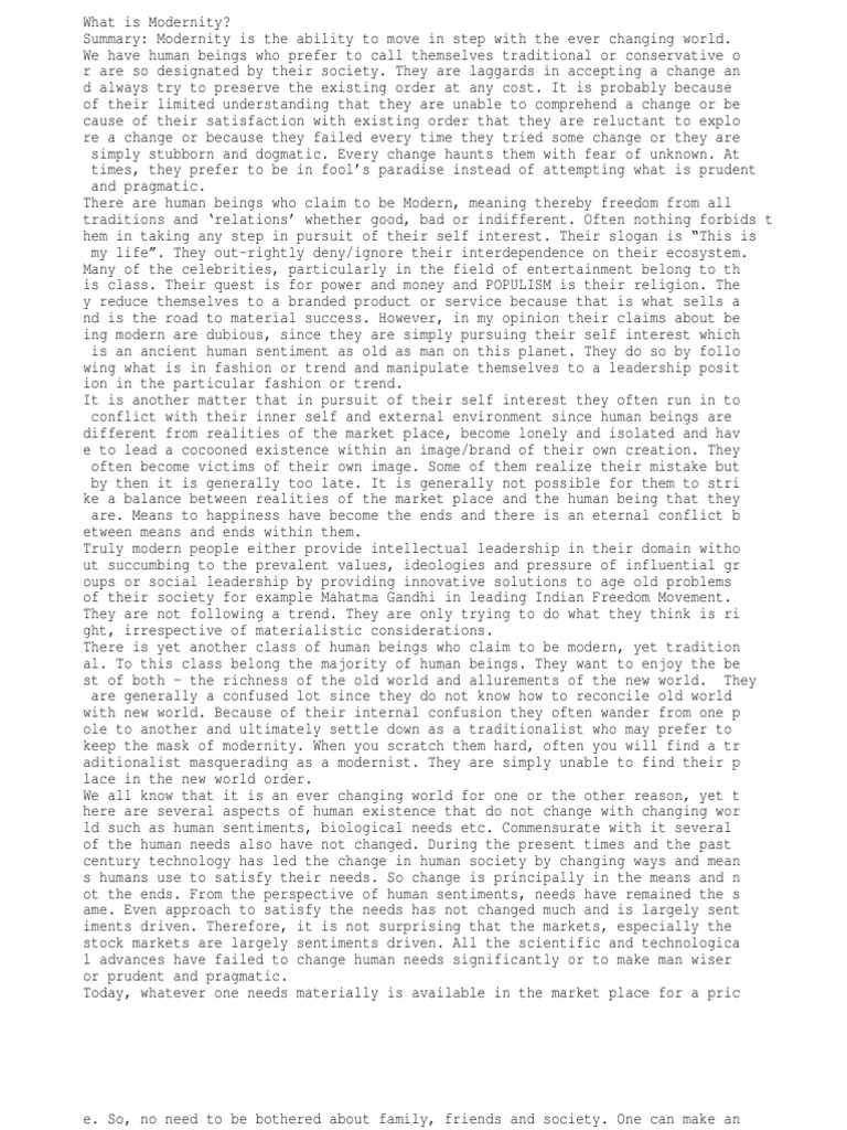 Modernity visual data 5