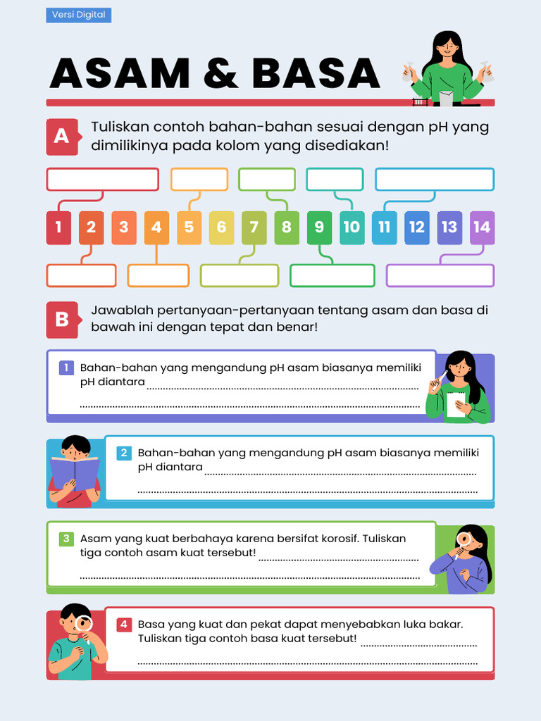 Contoh Asam dan Basa Berdasarkan pH | PDF