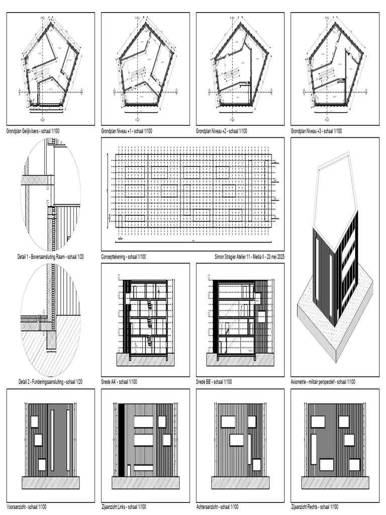 Simon Stragier - Atelier 11 - Media II Autocad | PDF