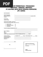 Surat Permohonan Cuti Kerja Pdf - Selangor l