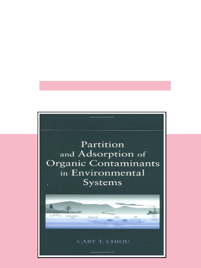 (Ebook) Partition and Adsorption of Organic Contaminants in ...
