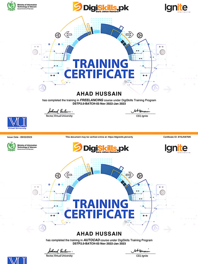 Certificate | PDF
