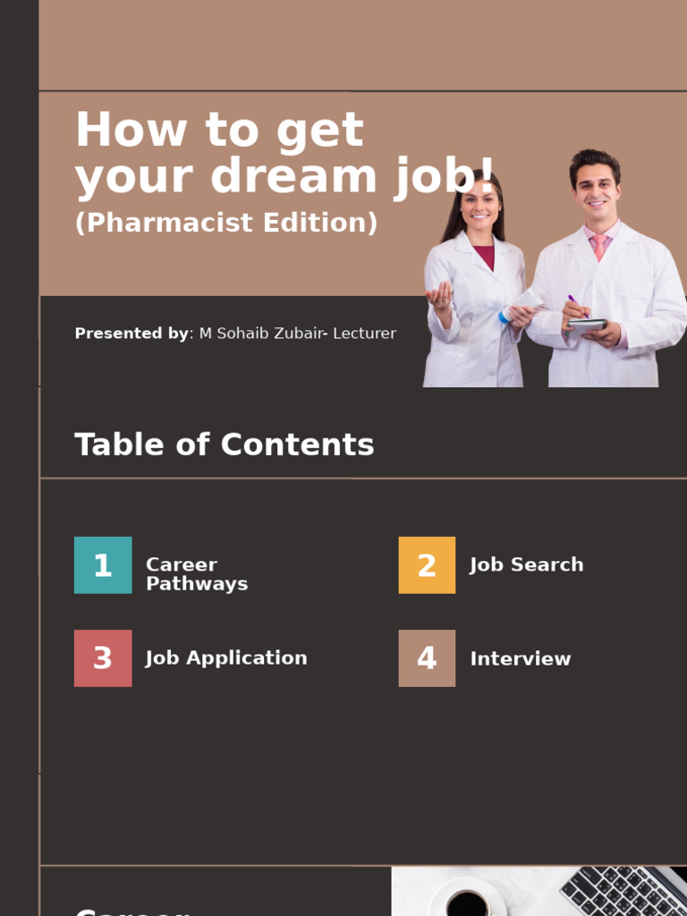 How to Get Your Dream Job as a Pharmacist | PDF