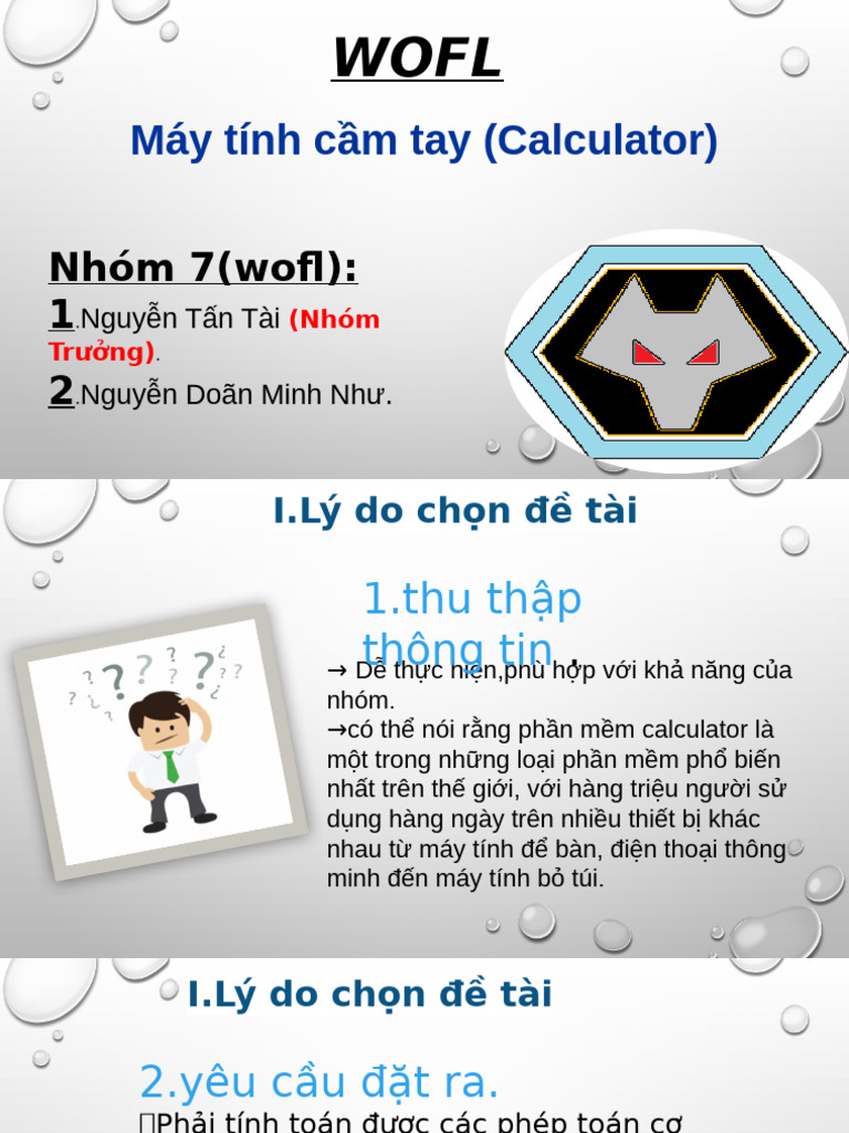 Bao Cao Nhom WOFL | PDF