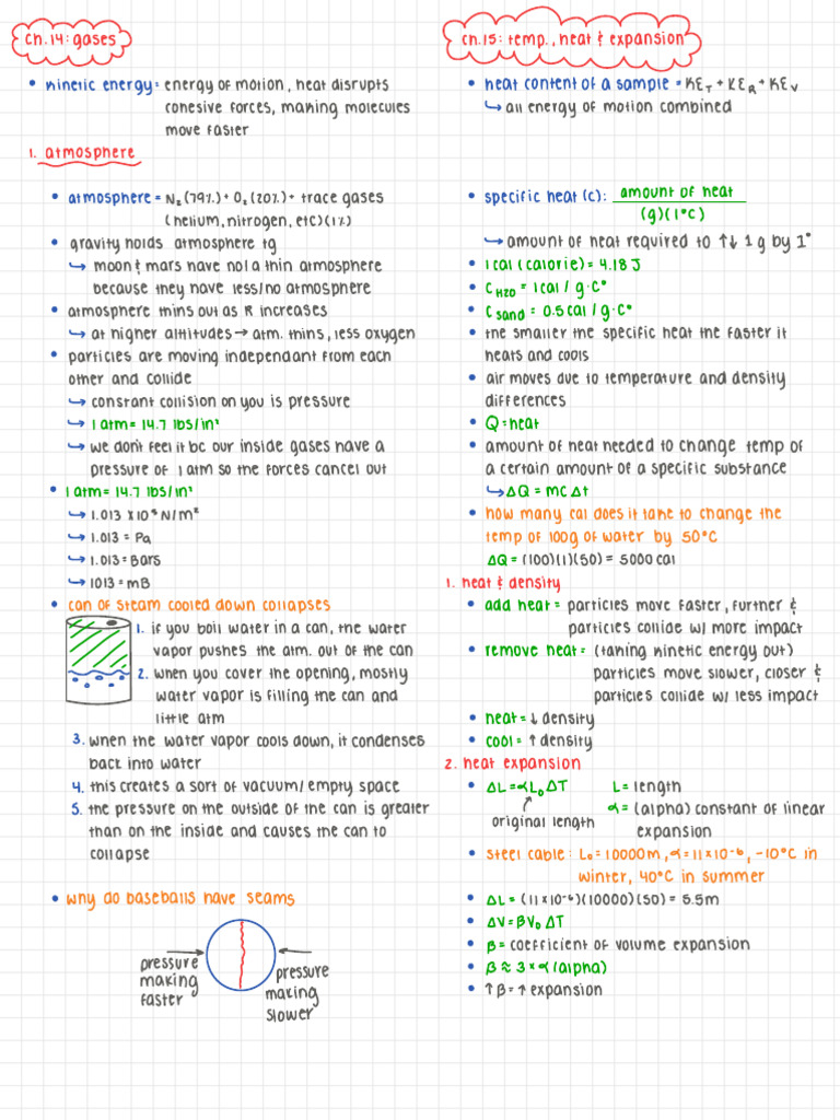 Physics 3 | PDF | Atmosphere | Gases
