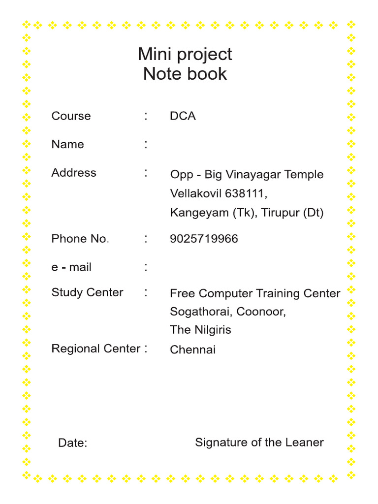 Computer Course | PDF